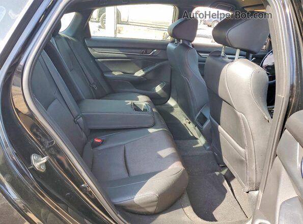 1HGCV1F30KA164241 2019 HONDA ACCORD Черный Вид задних сидений