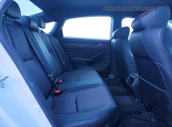 1HGCV1F30NA100690 2022 HONDA ACCORD Белый Вид задних сидений