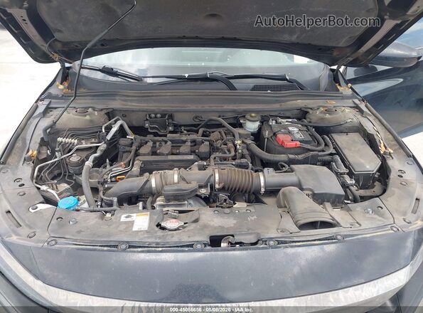 1HGCV1F31KA150171 2019 HONDA ACCORD Черный Вид сзади