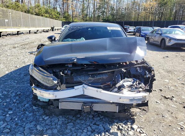1HGCV1F31MA016280 2021 HONDA ACCORD Черный Вид спереди