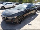 2021 Honda Accord Sport Черный vin: 1HGCV1F31MA109591