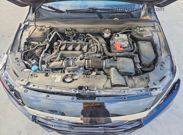 1HGCV1F31NA063827 2022 HONDA ACCORD Black Rear interior view