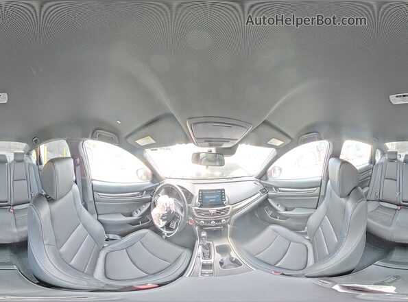 1HGCV1F32KA085055 2019 HONDA ACCORD Красный Панорамный вид салона 360°