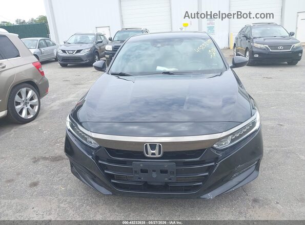 1HGCV1F32KA122251 2019 HONDA ACCORD Black Вид щитка приладів