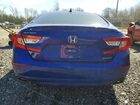 2019 Honda Accord Sport Синий vin: 1HGCV1F32KA139499