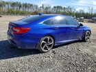 2019 Honda Accord Sport Синий vin: 1HGCV1F32KA139499