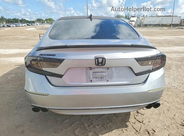 1HGCV1F32LA151685 2020 HONDA ACCORD Silver Vista trasera