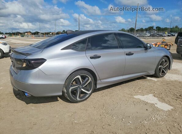 1HGCV1F32LA151685 2020 HONDA ACCORD Silver Trasero derecho