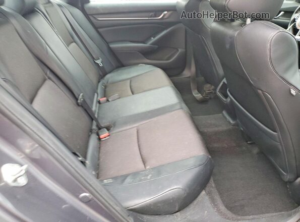 1HGCV1F33JA206299 2018 HONDA ACCORD Серый Вид задних сидений