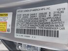 2019 Honda Accord Sport Серебряный vin: 1HGCV1F33KA004550