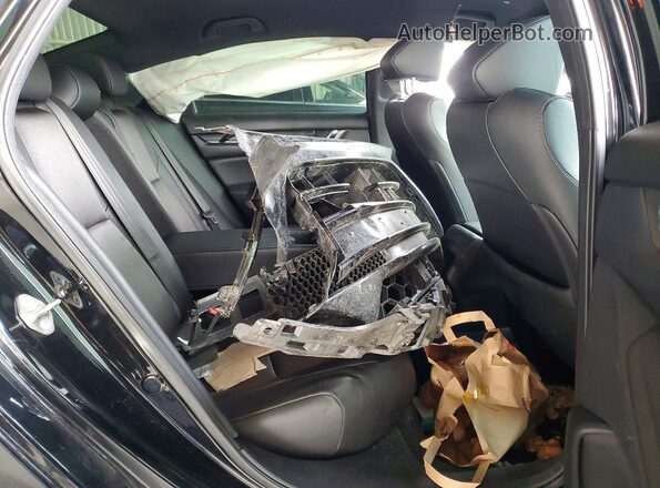 1HGCV1F33KA044935 2019 HONDA ACCORD Черный Вид задних сидений
