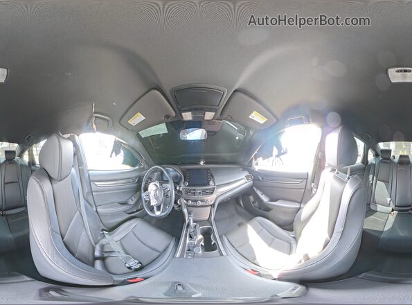 1HGCV1F33KA065851 2019 HONDA ACCORD Black Vista interior de 360 grados