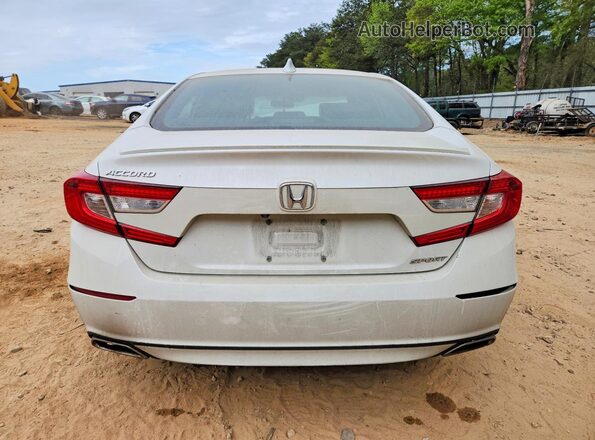 1HGCV1F33LA067701 2020 HONDA ACCORD White Widok z tyłu