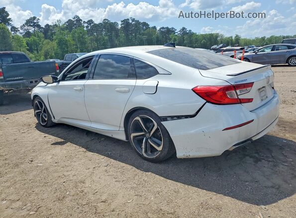 1HGCV1F33NA050836 2022 HONDA ACCORD Белый Задняя левая четверть
