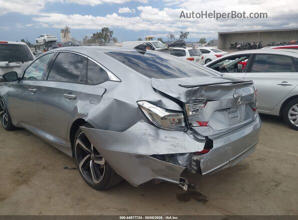 1HGCV1F33NA088244 2022 HONDA ACCORD Серебряный Вид спереди