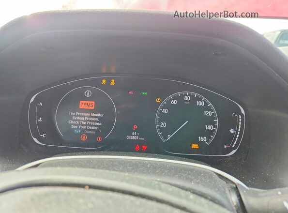 1HGCV1F34JA217912 2018 HONDA ACCORD Burgundy Սարքավորումների վահանակի տեսք