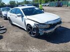 2019 Honda Accord Sport White vin: 1HGCV1F34KA022197