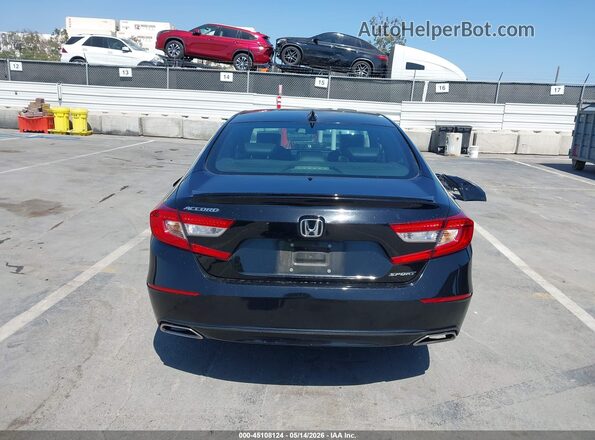 1HGCV1F34MA124909 2021 HONDA ACCORD Черный 