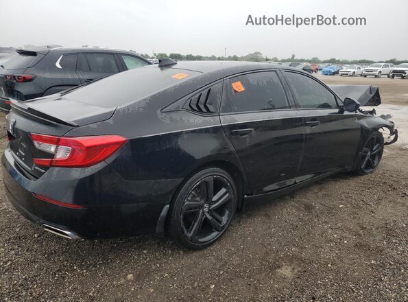 1HGCV1F34NA086745 2022 HONDA ACCORD Черный 