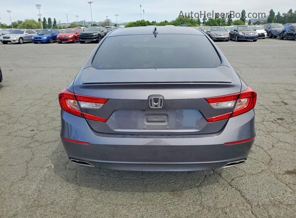 1HGCV1F35KA119120 2019 HONDA ACCORD Charcoal Vista trasera