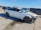 2019 Honda Accord Sport White vin: 1HGCV1F35KA141389