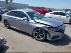2019 Honda Accord Sport Silver vin: 1HGCV1F35KA159004