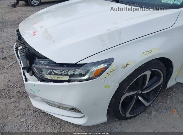 1HGCV1F35LA041312 2020 HONDA ACCORD Белый 