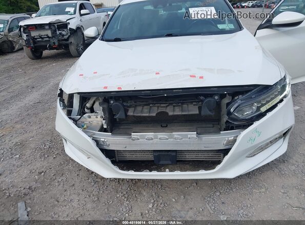1HGCV1F35LA041312 2020 HONDA ACCORD Белый Вид спереди