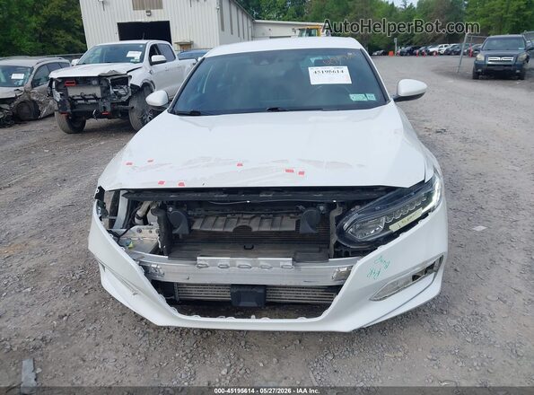 1HGCV1F35LA041312 2020 HONDA ACCORD Белый Вид щитка приборов