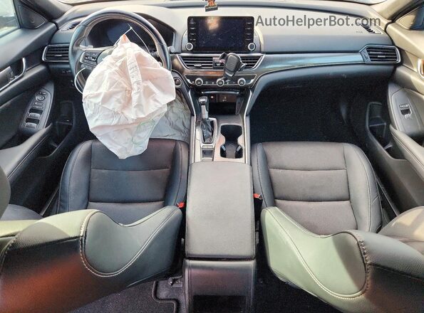 1HGCV1F35LA084077 2020 HONDA ACCORD Silver Вид панелі приладів