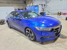 2018 Honda Accord Sport Blue vin: 1HGCV1F36JA220147