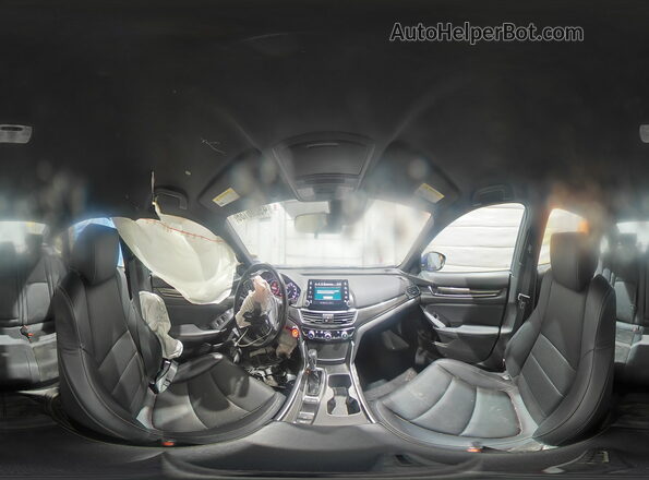 1HGCV1F36JA220147 2018 HONDA ACCORD Blue VIN sticker view