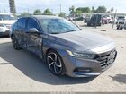 2020 Honda Accord Sport Gray vin: 1HGCV1F36LA072679