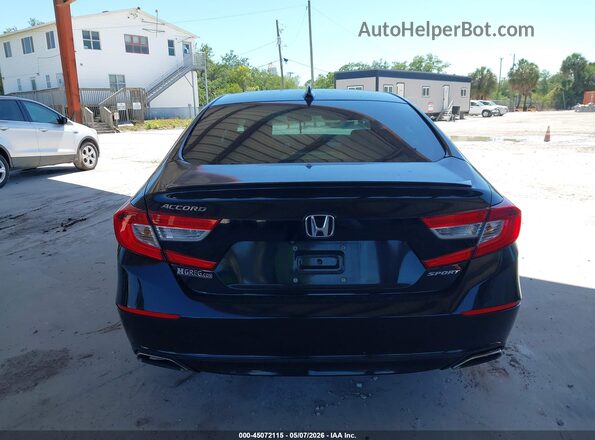 1HGCV1F36LA077462 2020 HONDA ACCORD Черный 