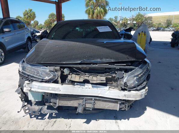 1HGCV1F36LA077462 2020 HONDA ACCORD Черный Вид щитка приборов