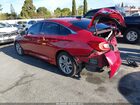 2021 Honda Accord Sport Красный vin: 1HGCV1F36MA080492