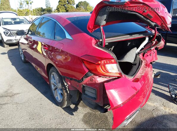 1HGCV1F36MA080492 2021 HONDA ACCORD Красный 