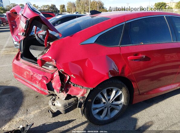 1HGCV1F36MA080492 2021 HONDA ACCORD Красный 