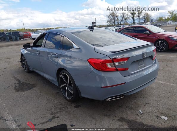 1HGCV1F36NA020200 2022 HONDA ACCORD Бирюзовый Задняя левая четверть