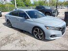 2022 Honda Accord Sport Серый vin: 1HGCV1F36NA083880