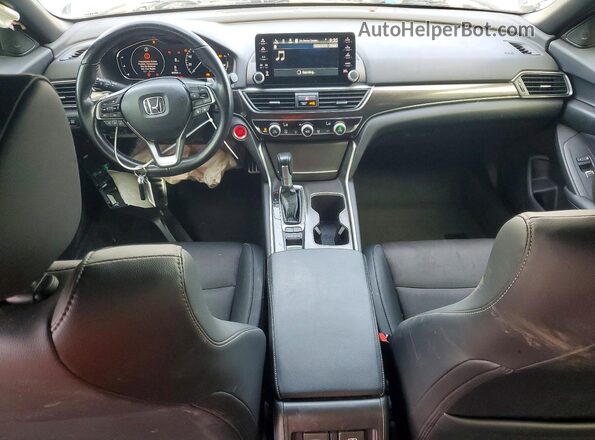 1HGCV1F36NA097651 2022 HONDA ACCORD Gray Առջևի վահանակի տեսք