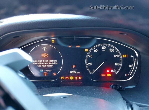 1HGCV1F37JA155700 2018 HONDA ACCORD Gray Vista del cuadro de instrumentos