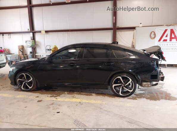 1HGCV1F37LA120304 2020 HONDA ACCORD Черный Панорамный вид салона 360°