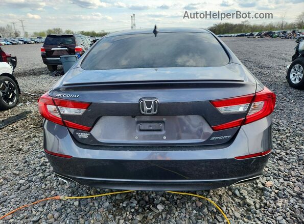 1HGCV1F38LA021278 2020 HONDA ACCORD Серый Вид сзади