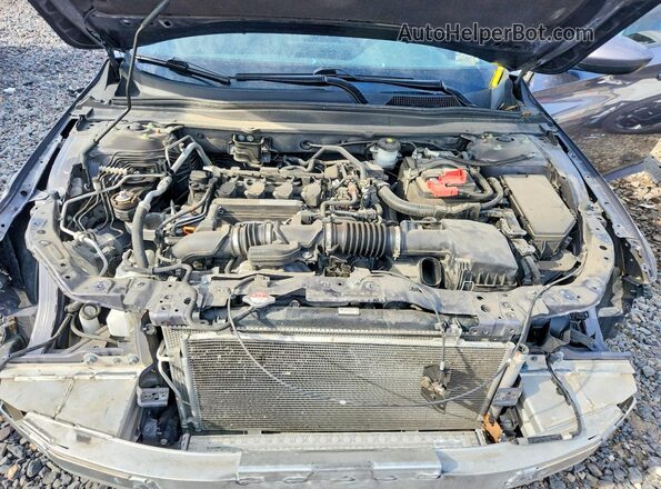 1HGCV1F38LA021278 2020 HONDA ACCORD Серый Вид задней части салона