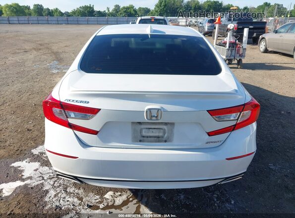 1HGCV1F38LA078919 2020 HONDA ACCORD Белый 