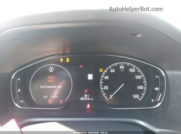 1HGCV1F38LA078919 2020 HONDA ACCORD Белый Вид задних сидений