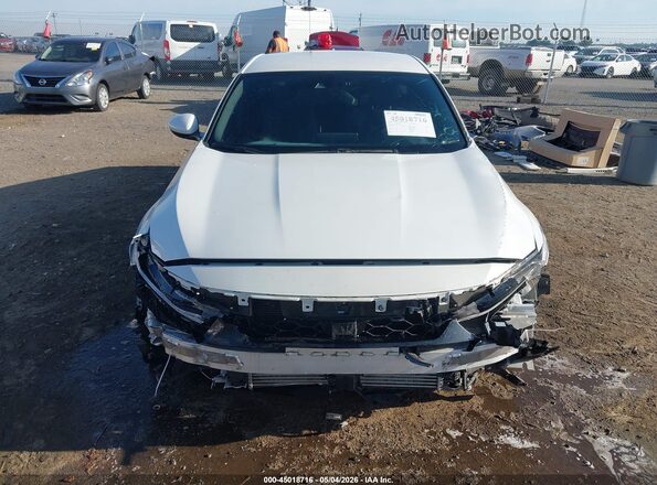 1HGCV1F38LA078919 2020 HONDA ACCORD Белый Вид щитка приборов