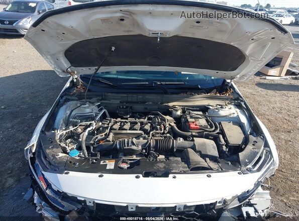 1HGCV1F38LA078919 2020 HONDA ACCORD Белый Вид сзади