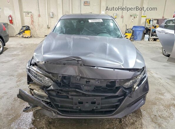 1HGCV1F38LA079374 2020 HONDA ACCORD Серый Вид спереди